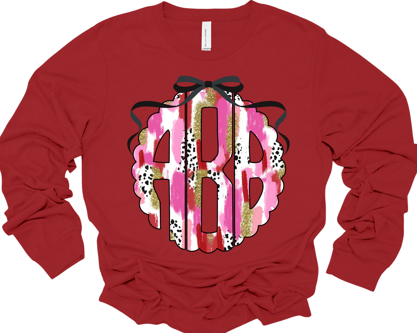 Pattern Scalloped Monogram