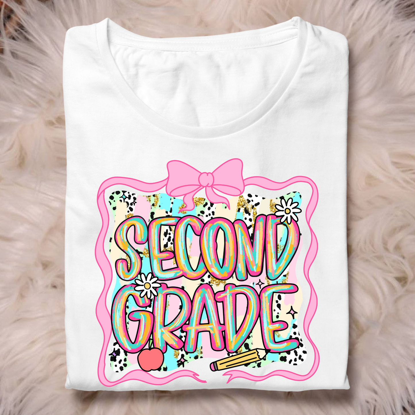 Pink Brush Stroke Grade Level