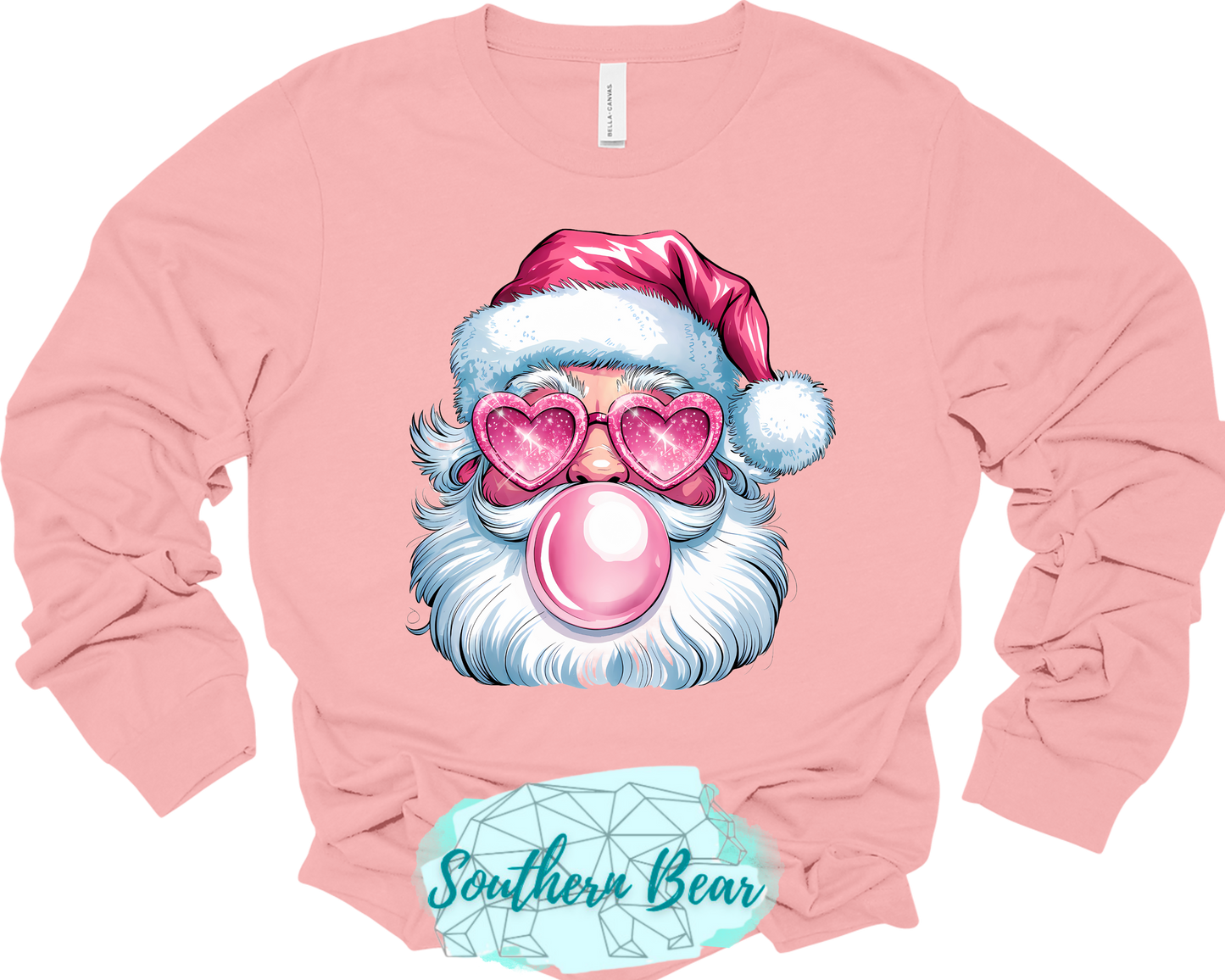 Santa bubble gum