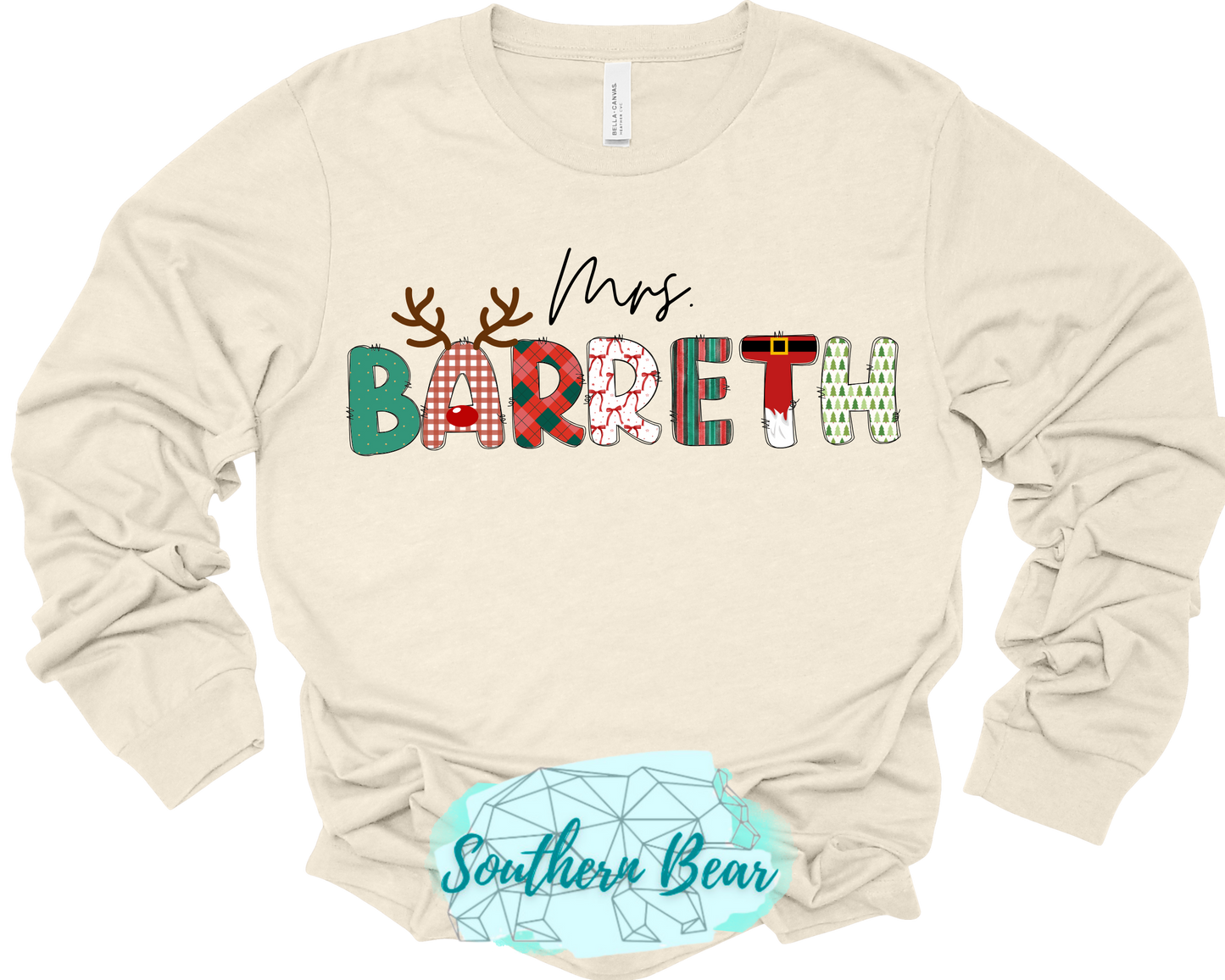 Christmas Letters (Custom Name)