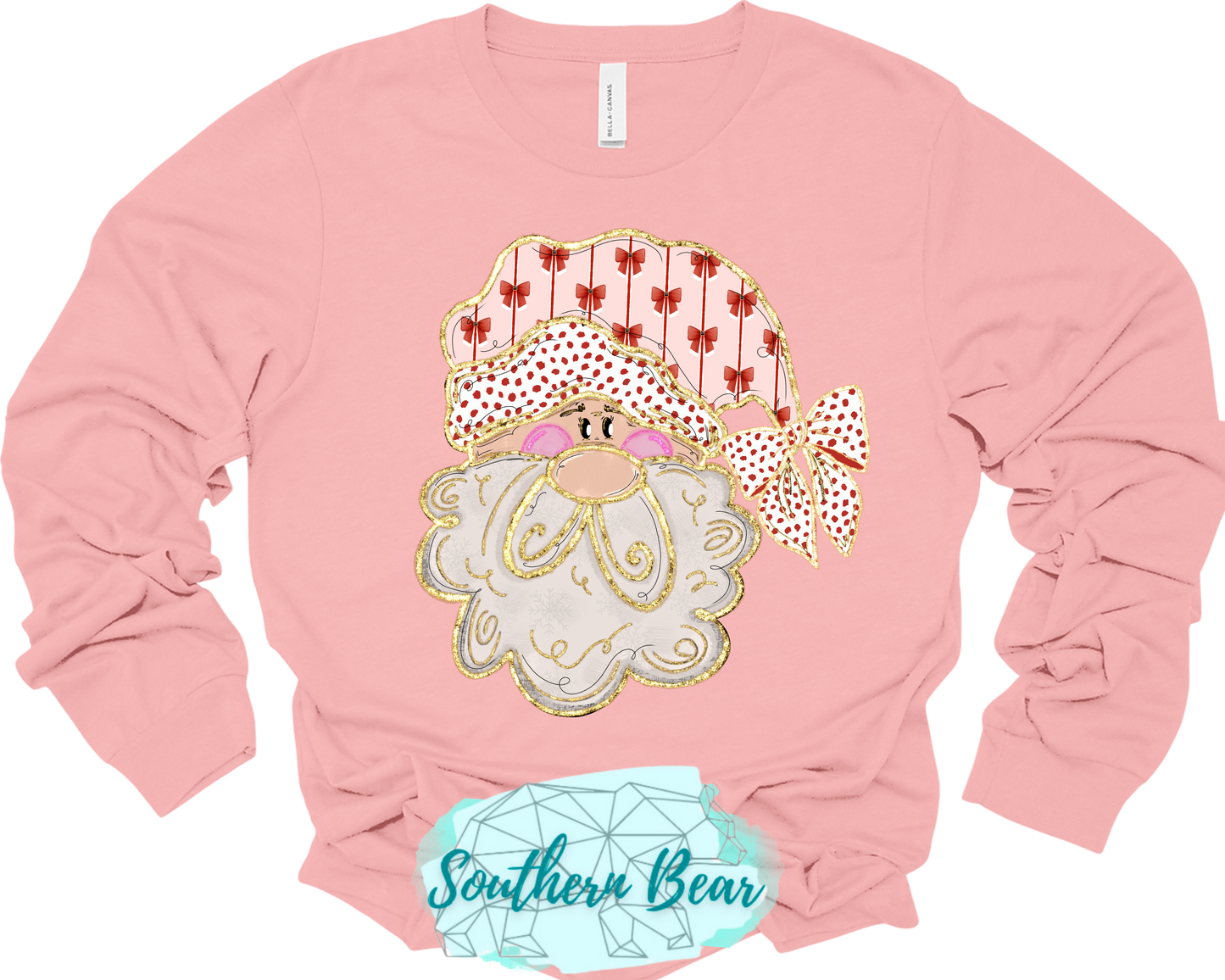 Santa Red Bow