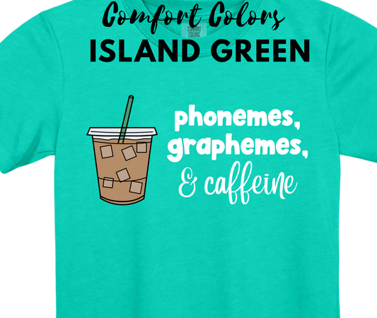 Phonemes, graphemes & Caffeine