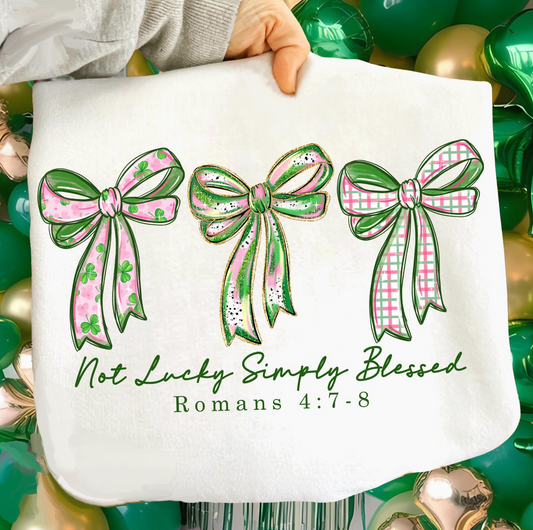 Bow Trio - not lucky simply blessed