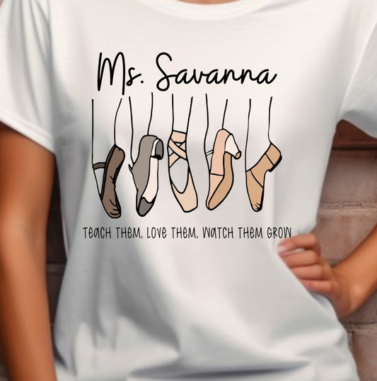 Dance Teacher (Custom Name)