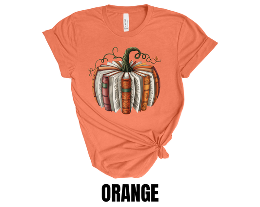 Book Lovers Pumpkin