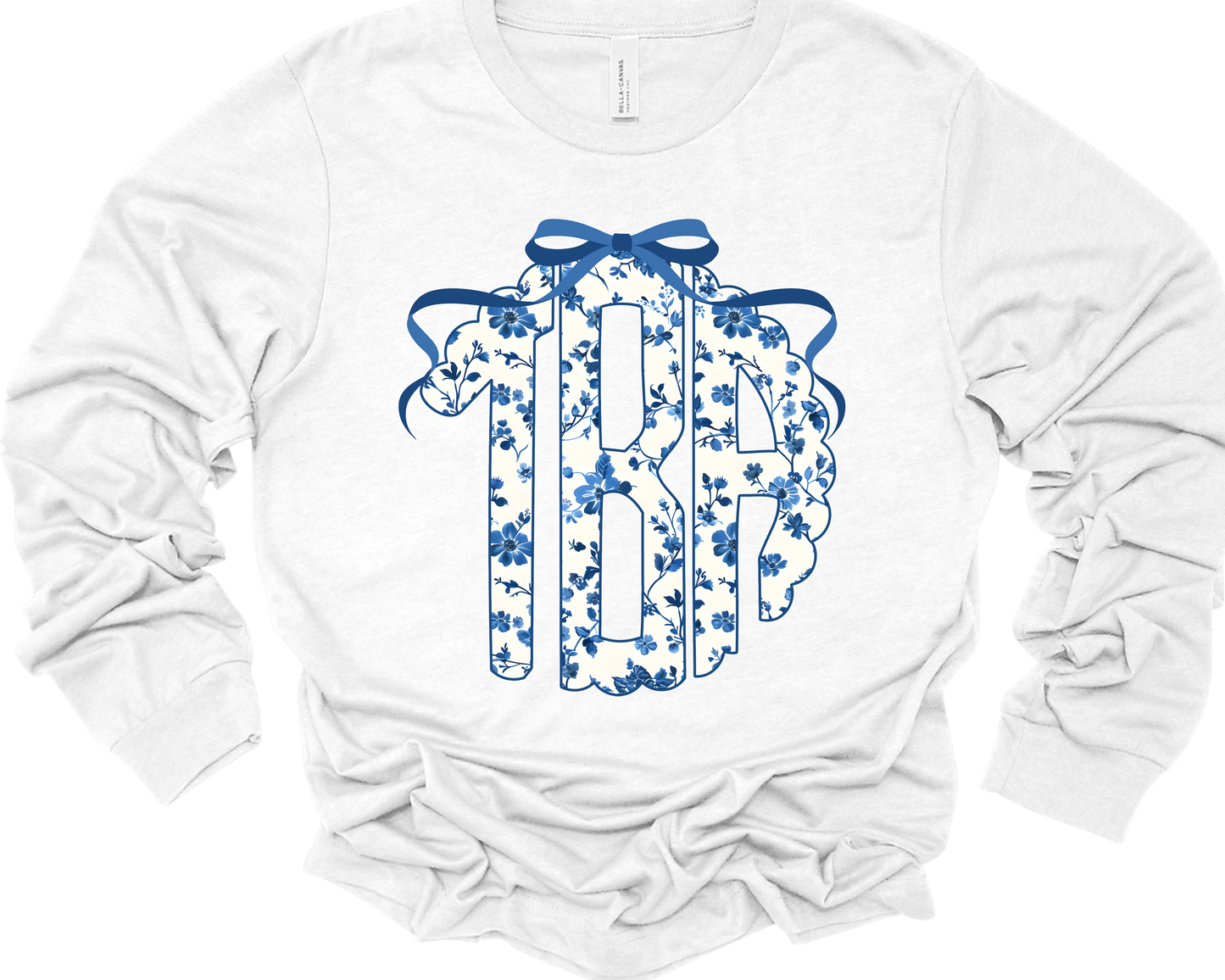 Pattern Scalloped Monogram