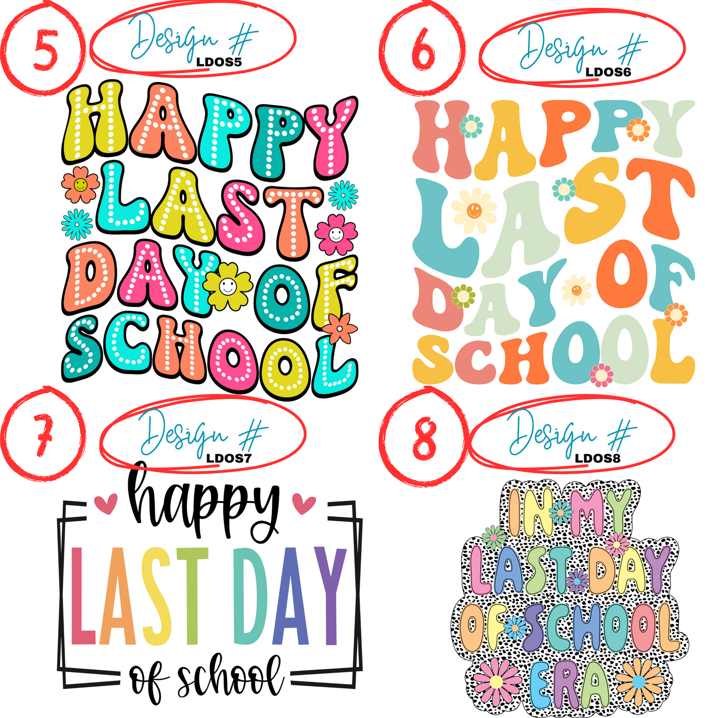 Last Day of School Tees