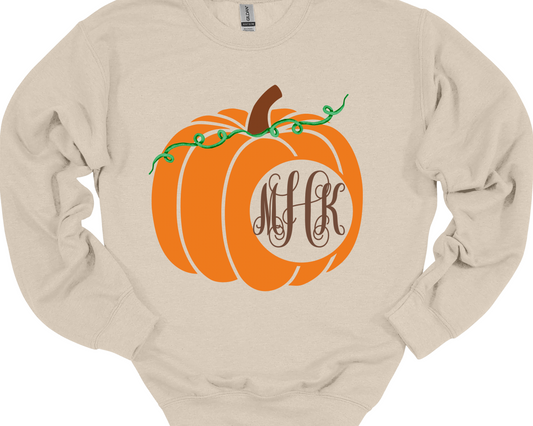 Monogram Pumpkin