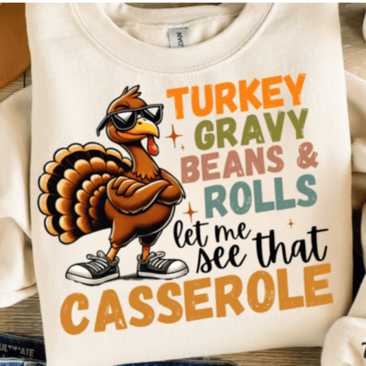 Let me see your casserole