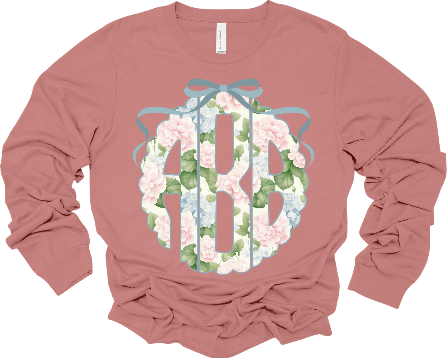 Pattern Scalloped Monogram
