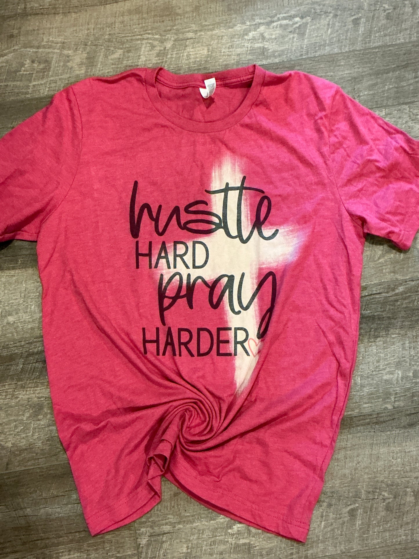 RTG-Hustle Hard Pray Harder-SIZE LARGE