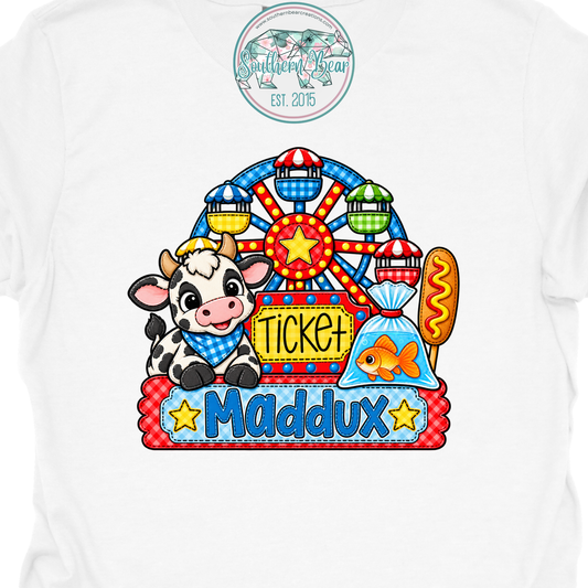 Kids Personalized Fair Tee