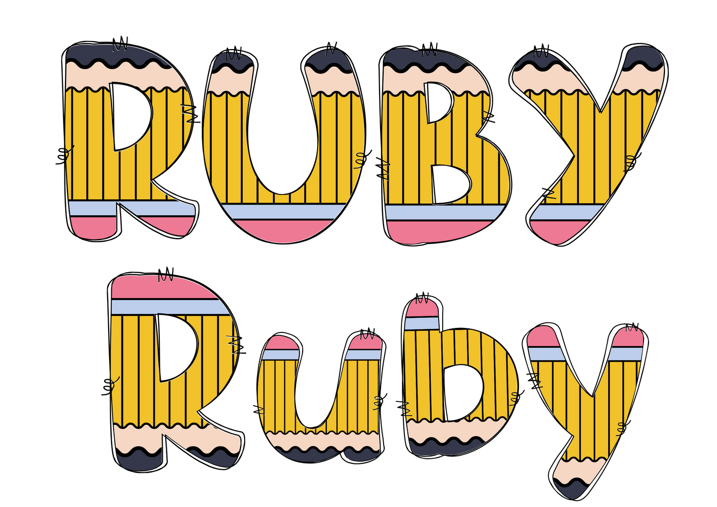 Back to School Custom Names