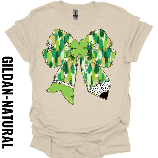 St. Patrick’s Pencil Bow
