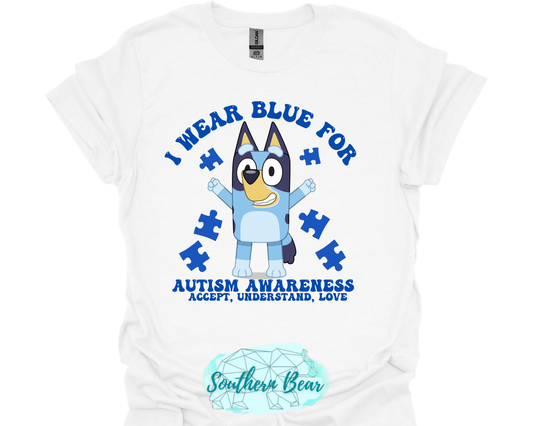 Blue for Autism Awareness