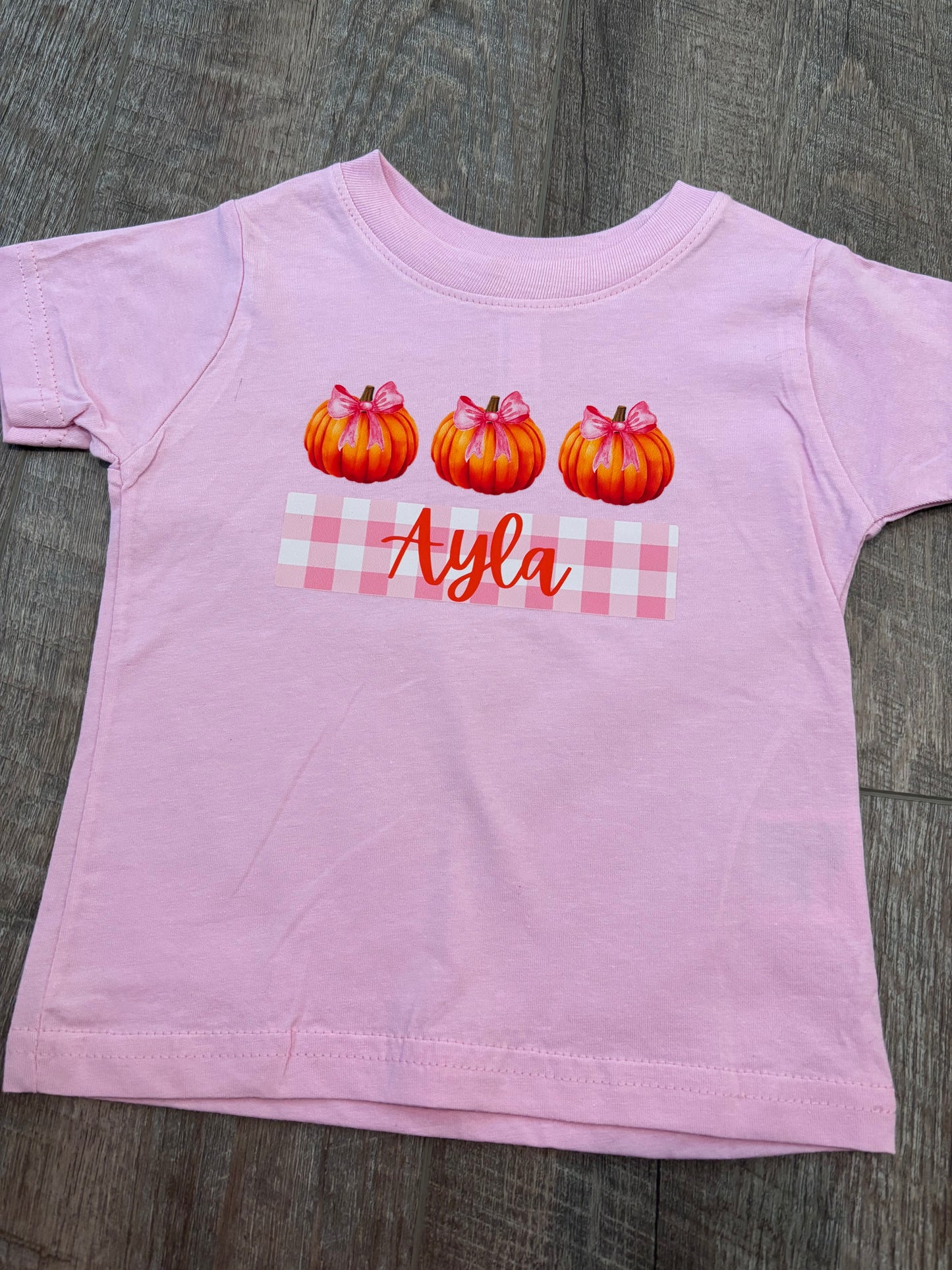 Custom Bow Pumpkins