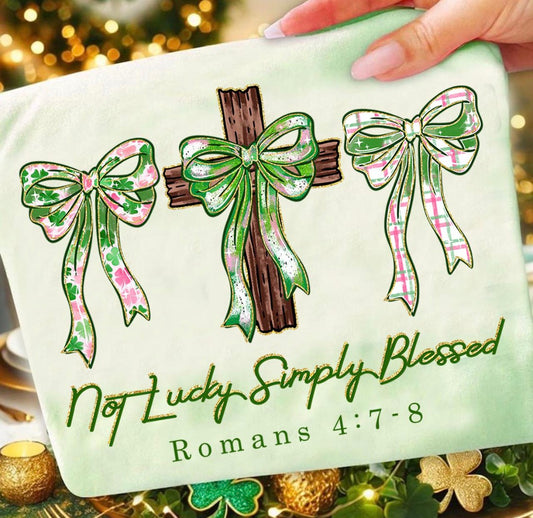 Bow Trio - not lucky simply blessed