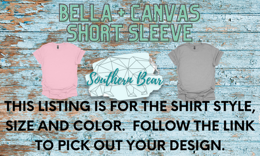 Bella +Canvas - Short Sleeve Tee