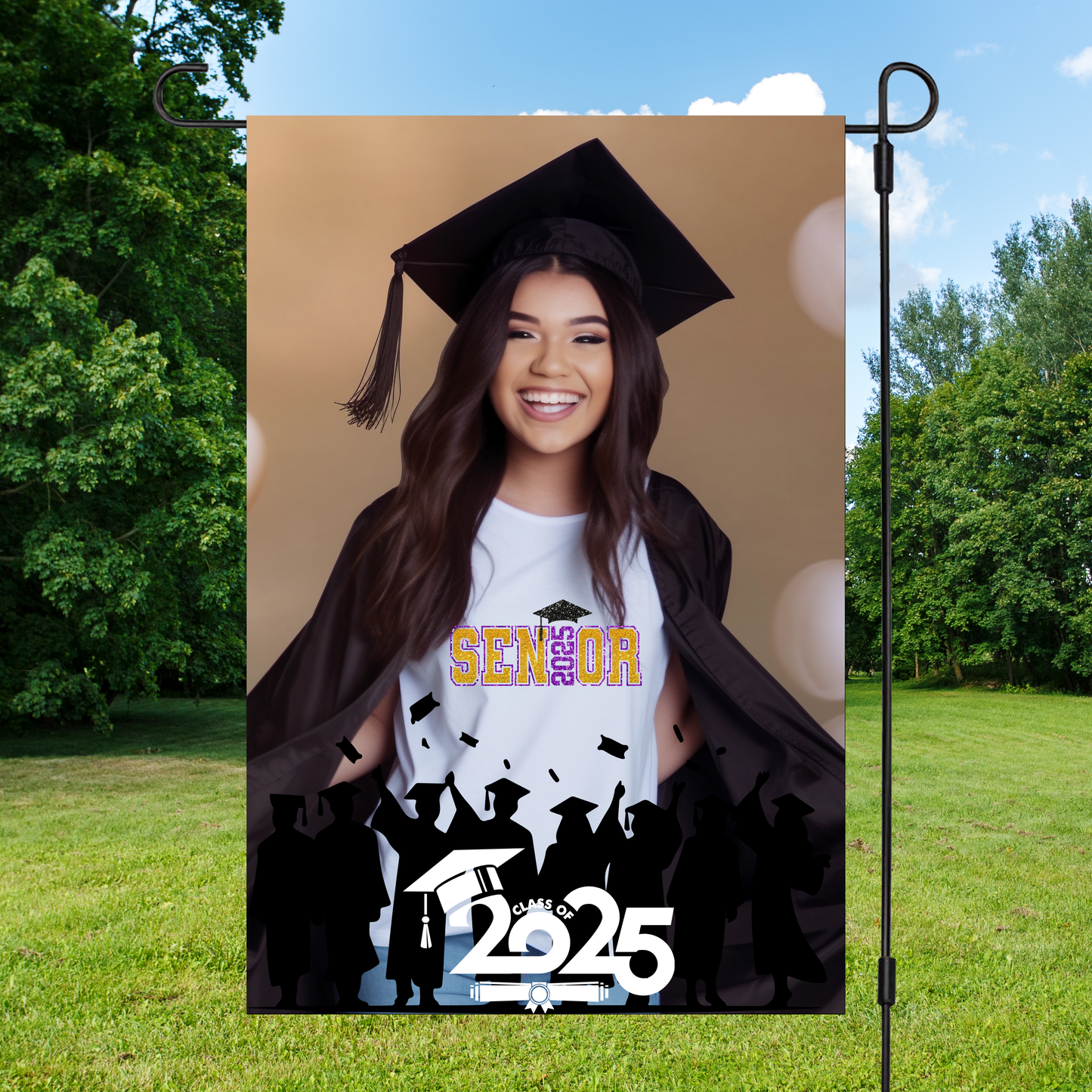 Graduation-Celebration Garden Flag