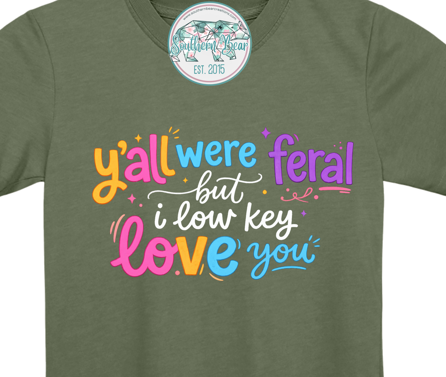 Y'all were feral...