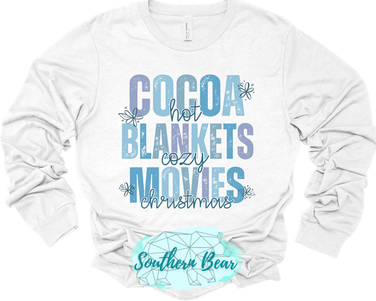 Cocoa, blankets & movies