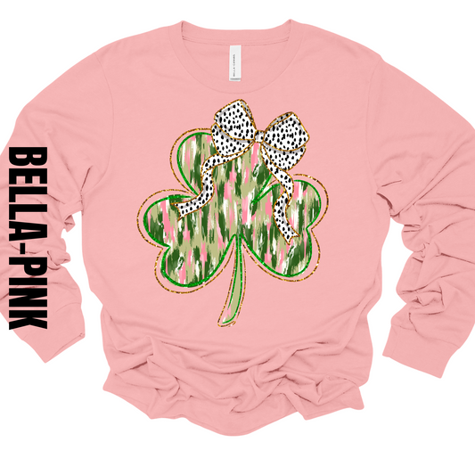 Brush stroke shamrock