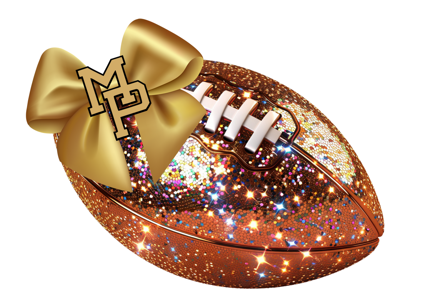 Disco football no bow/custom