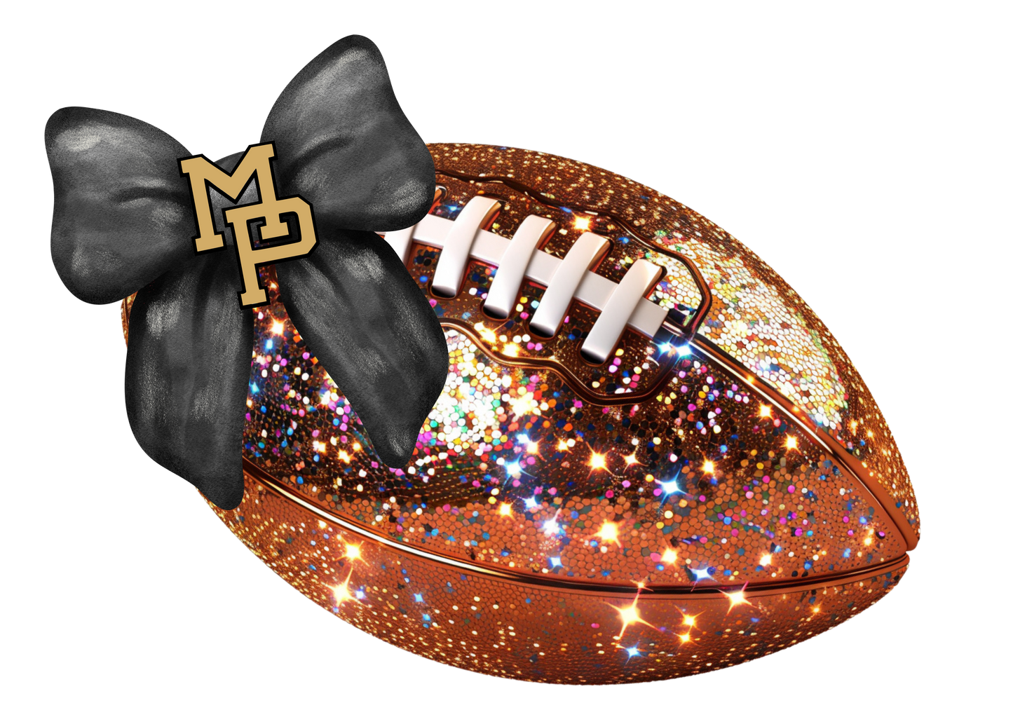 Disco football no bow/custom