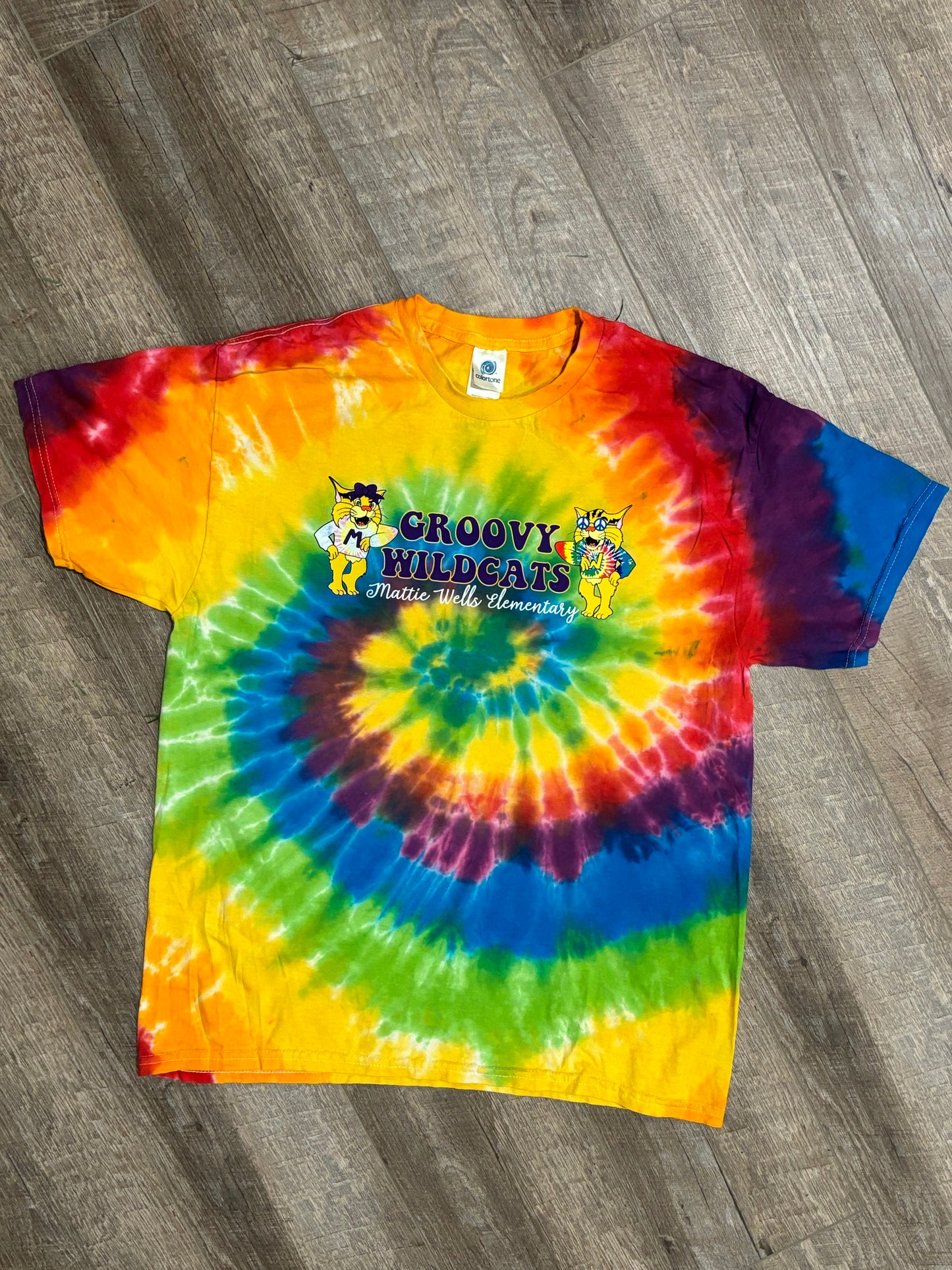 Tye-Dye Groovy Wildcats Tee