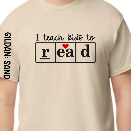 I teach kids to read