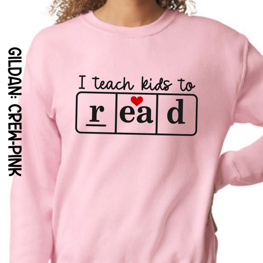 I teach kids to read