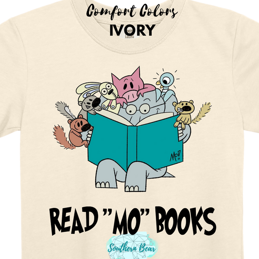 Elephant and pig gang reading