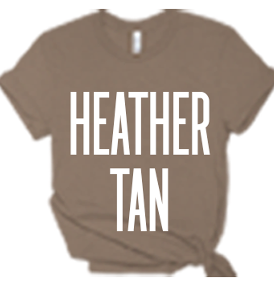 *Bella+Canvas - SHORT SLEEVE Tee* In Stock