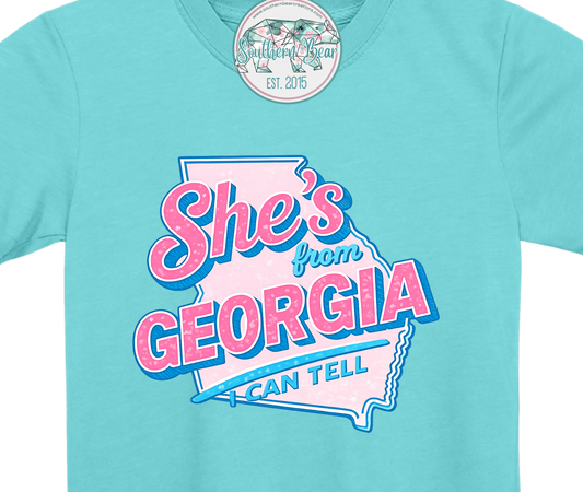 She's from Georgia