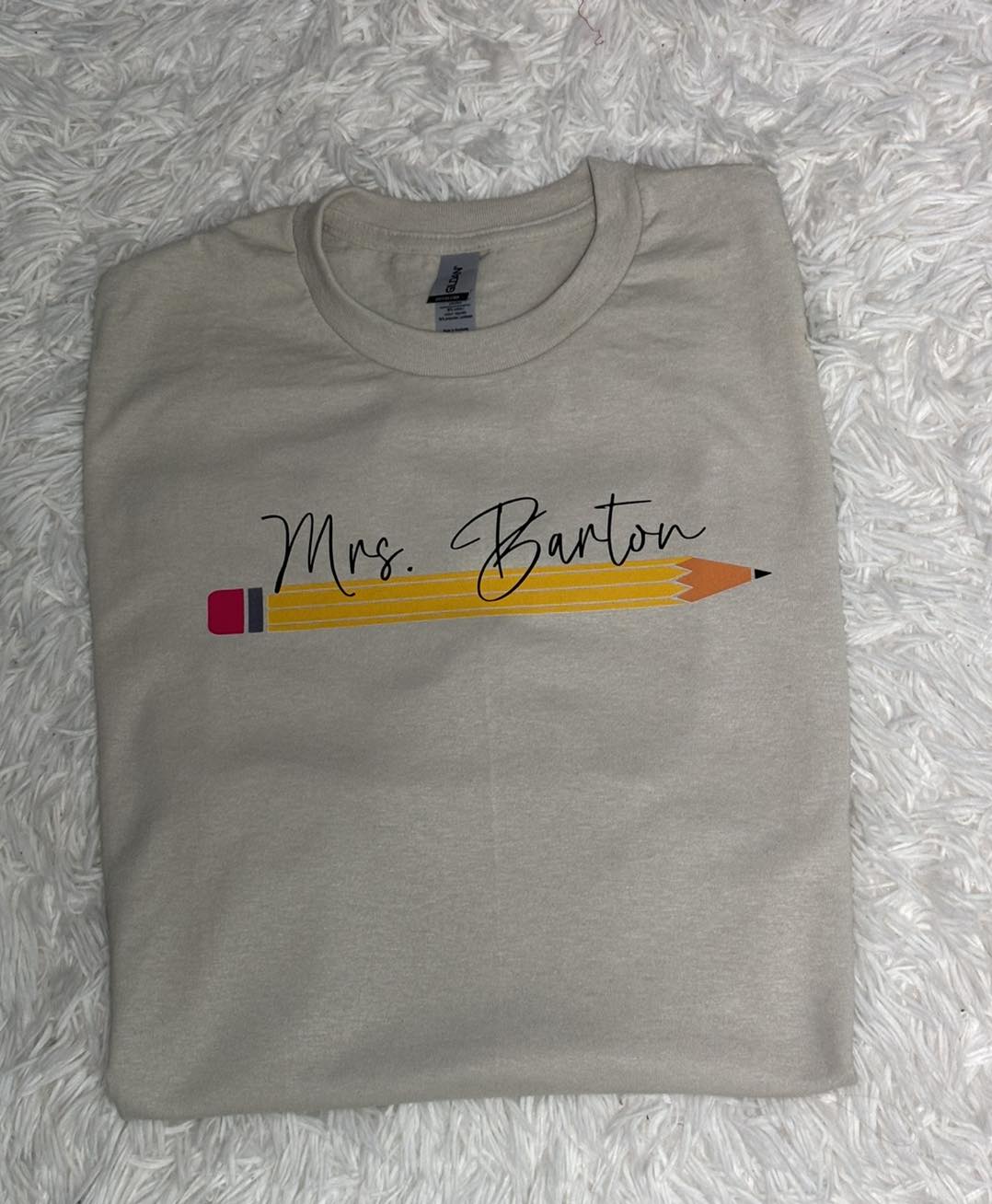 Teacher Pencil Shirt