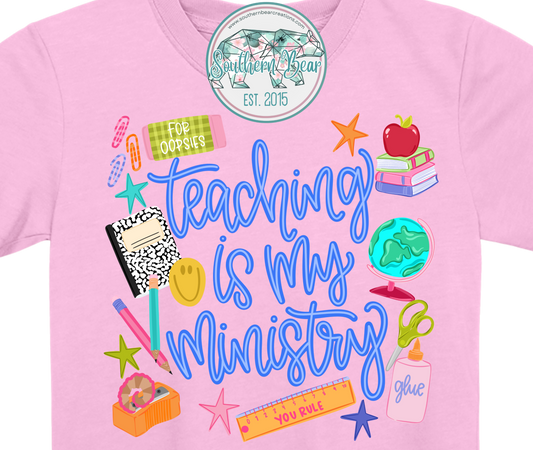 Teaching is my Ministry