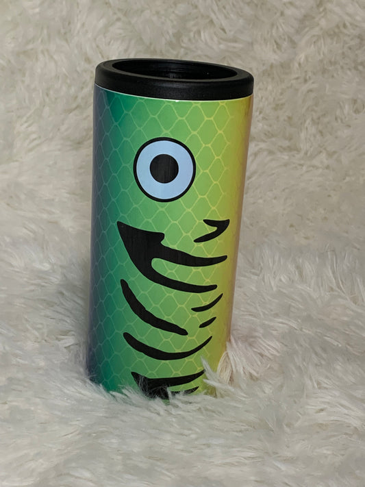 Skinny Can Coozie -Fishing Lure