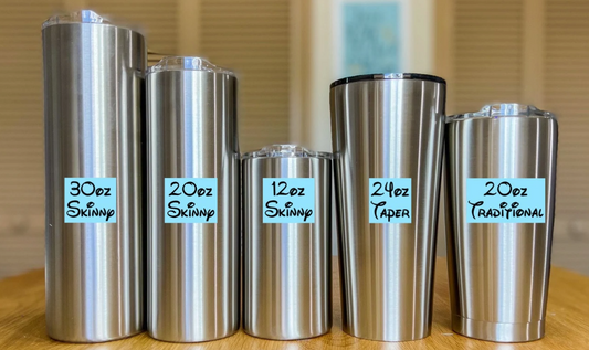 Custom Tumbler --Size/Style