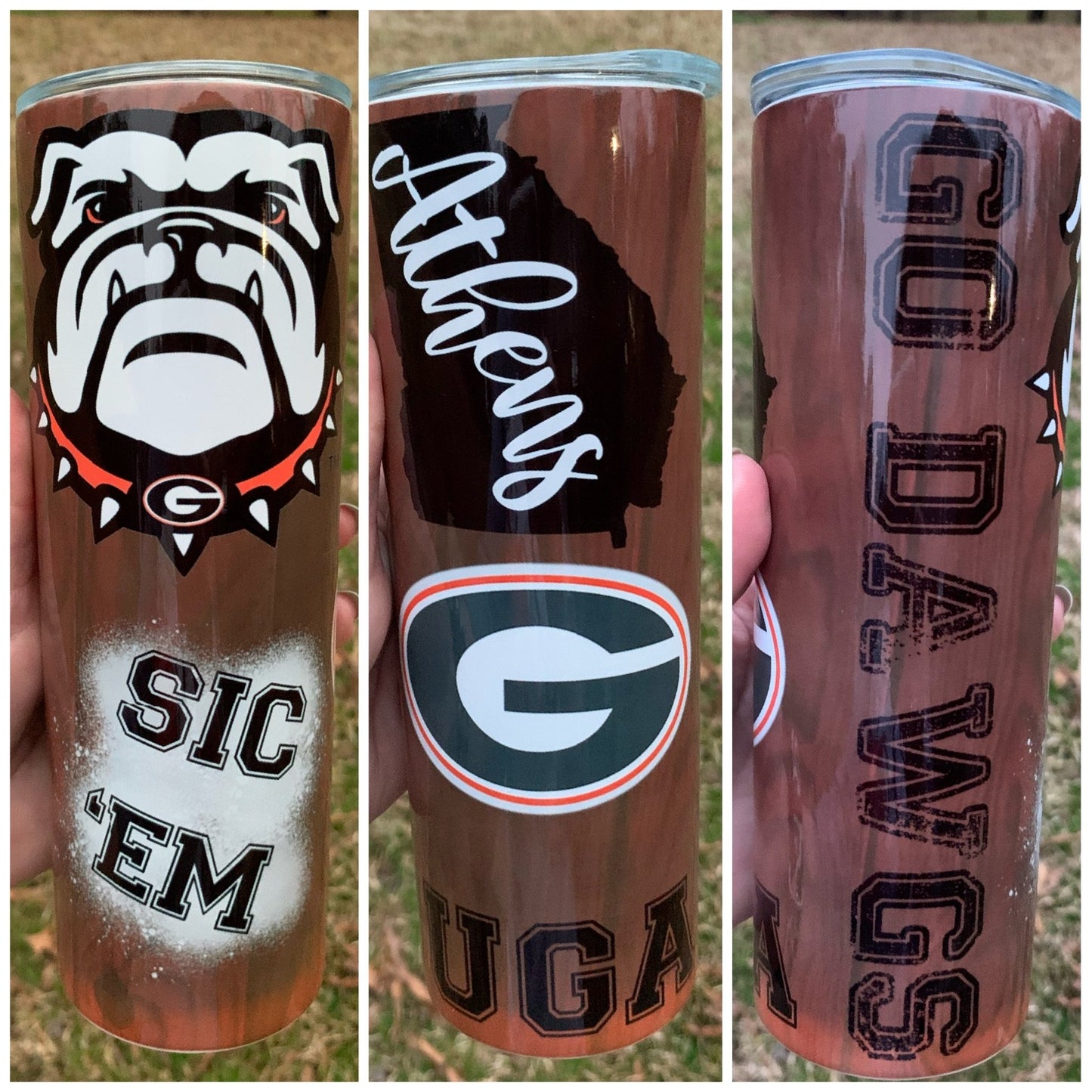 Skinny 20 oz.: GA Sublimation design