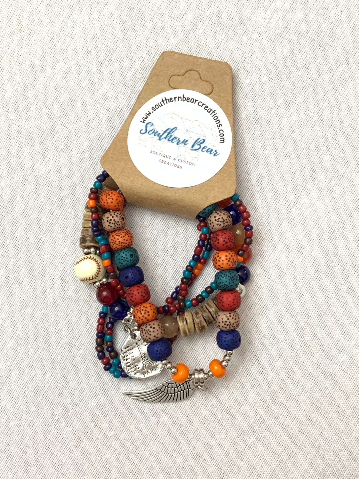 Beaded bracelet set