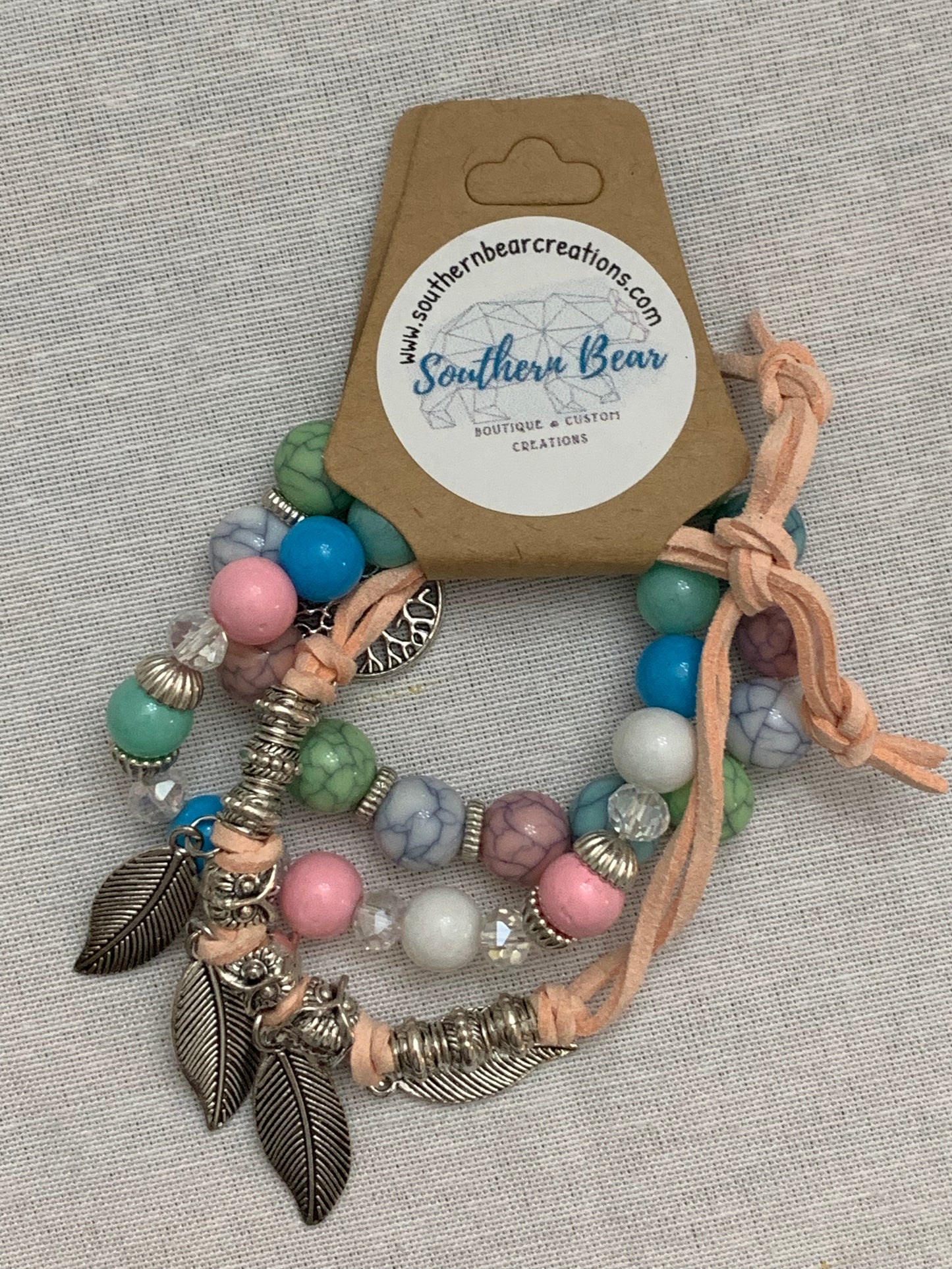 Beaded bracelet set