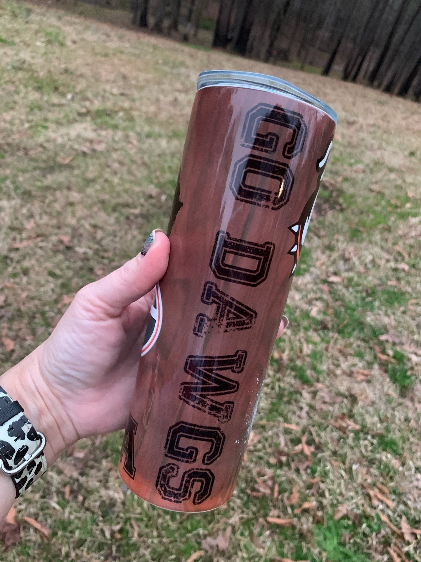 Skinny 20 oz.: GA Sublimation design
