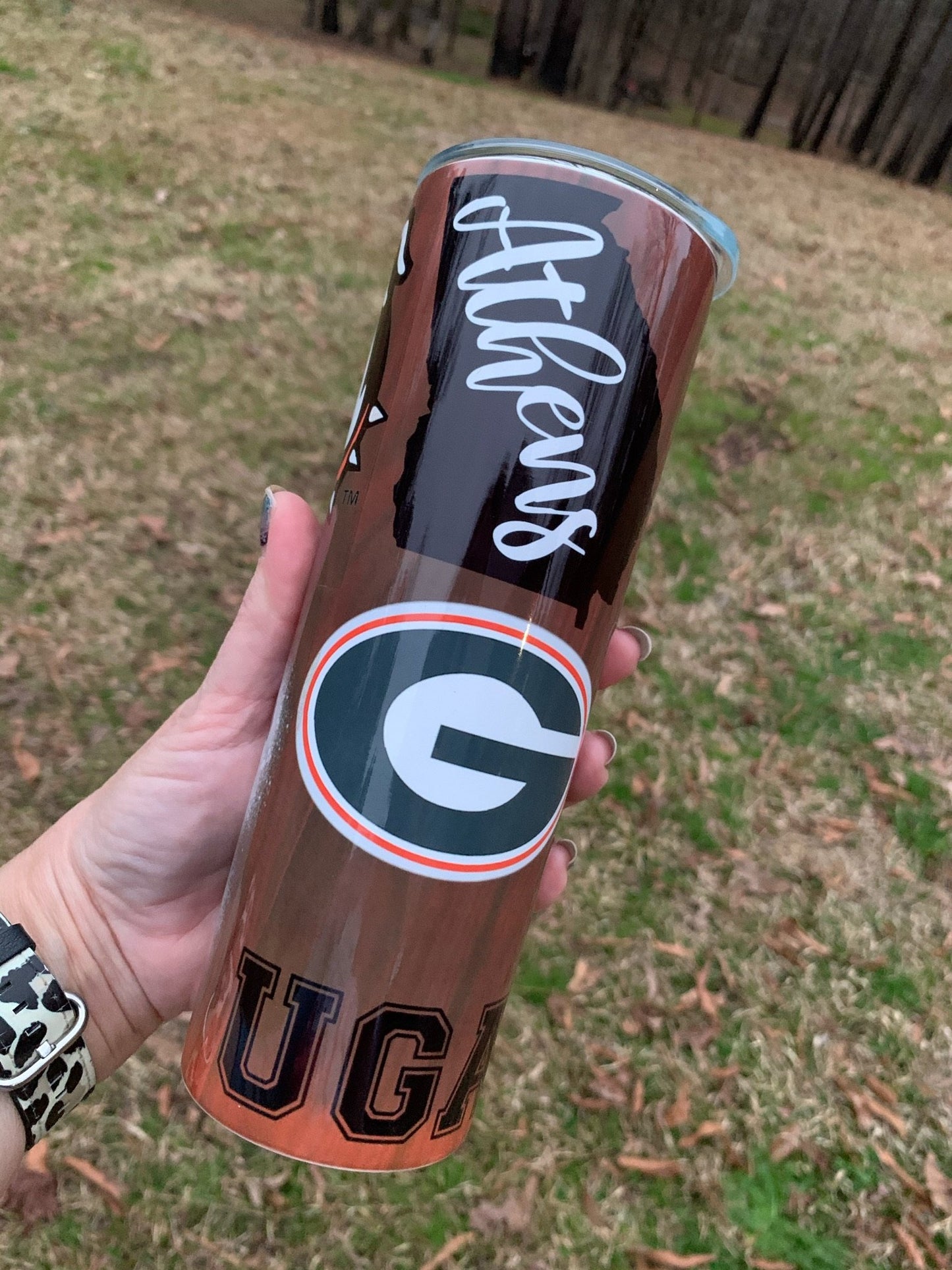 Skinny 20 oz.: GA Sublimation design