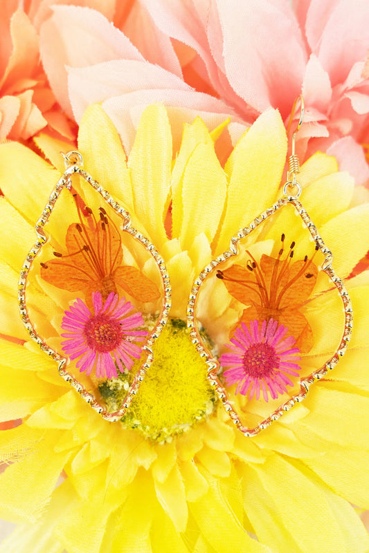Flower Pressed Earrings