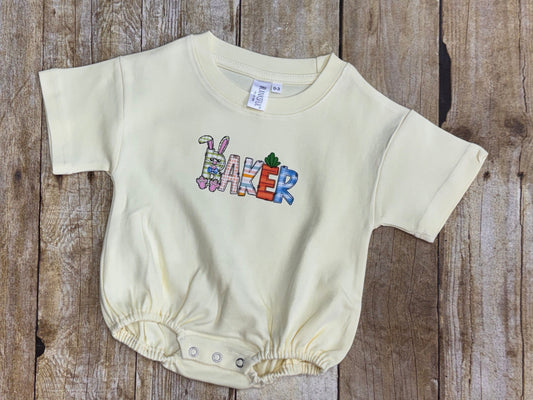 Custom spring letters Bubble