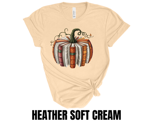 Book Lovers Pumpkin