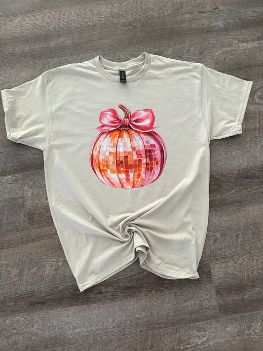 Disco-ball pumpkin