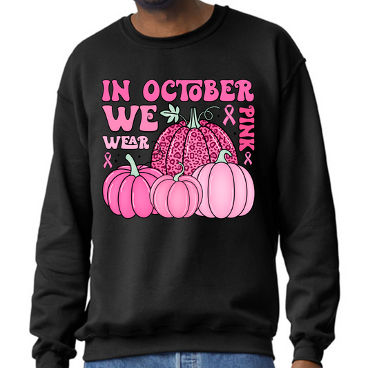 In October we wear Pink