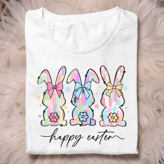 Happy Easter - 3 Bunnies