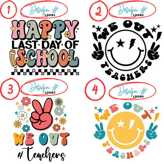 Last Day of School Tees